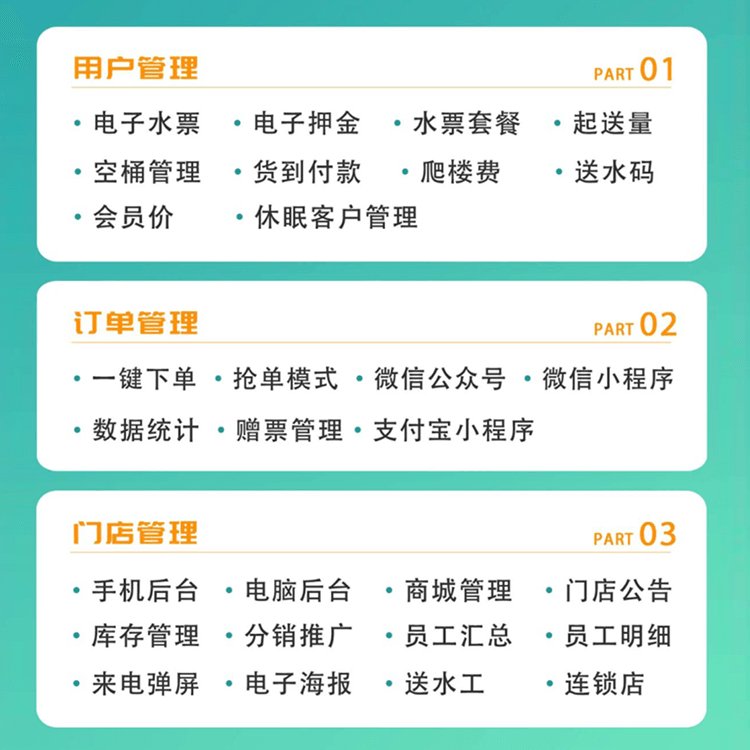 桶装水销售和配送服务